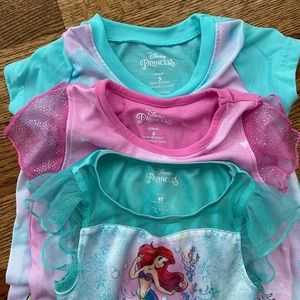 disney princess nightgowns 4/5T